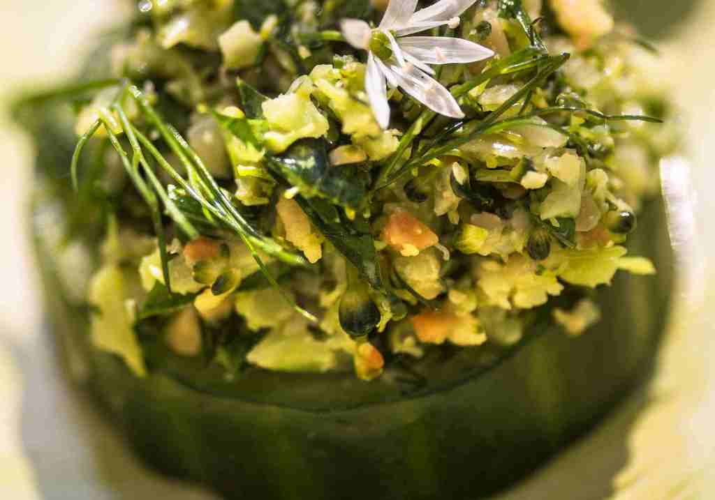 Fingerfood vegetarisch Gurke von Catering fuer Event in Koeln Geburtstag Hochzeit Taufe Kommunion Vernissage Eroeffnung