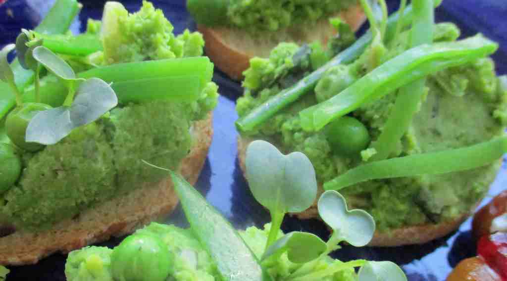 Gute Ressonanz bei Kunden - Erbsenmousse