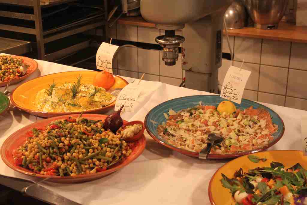 b&uuml;ffet bei der Kochparty catering k&ouml;ln braunsfeld